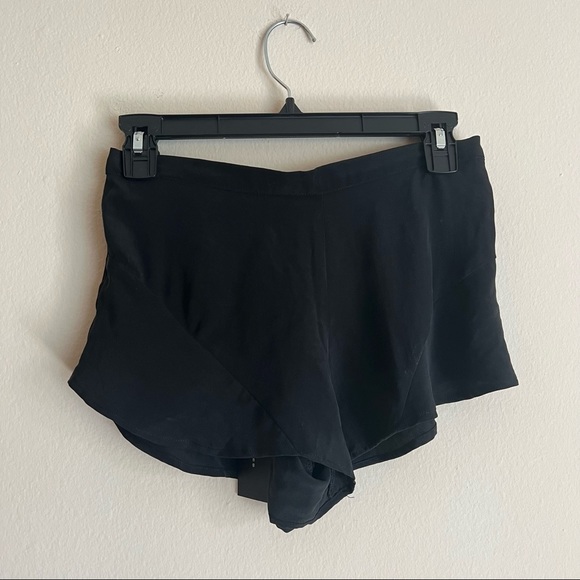 Silk Ruffle Shorts - Picture 1 of 4